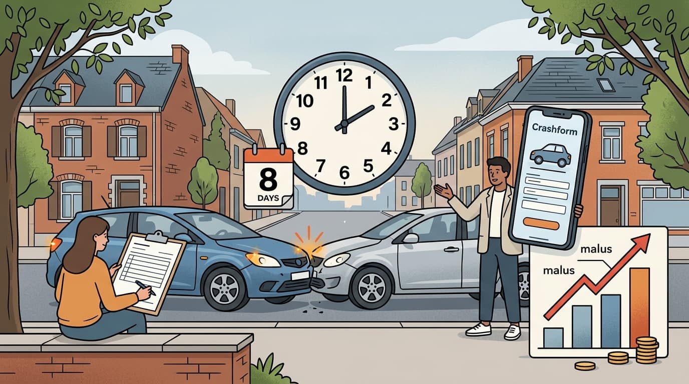Car accident in Belgium: what to do?