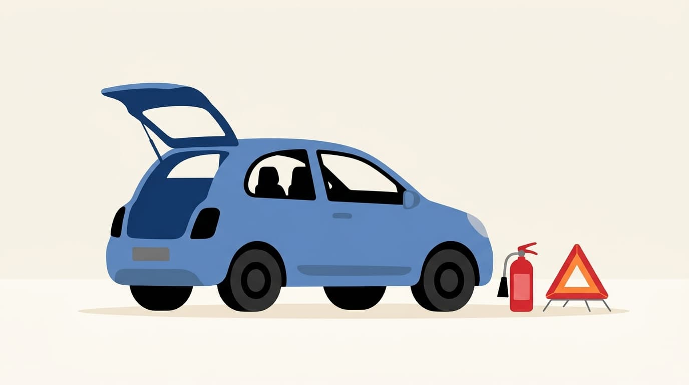 Équipement obligatoire voiture en Belgique : la liste